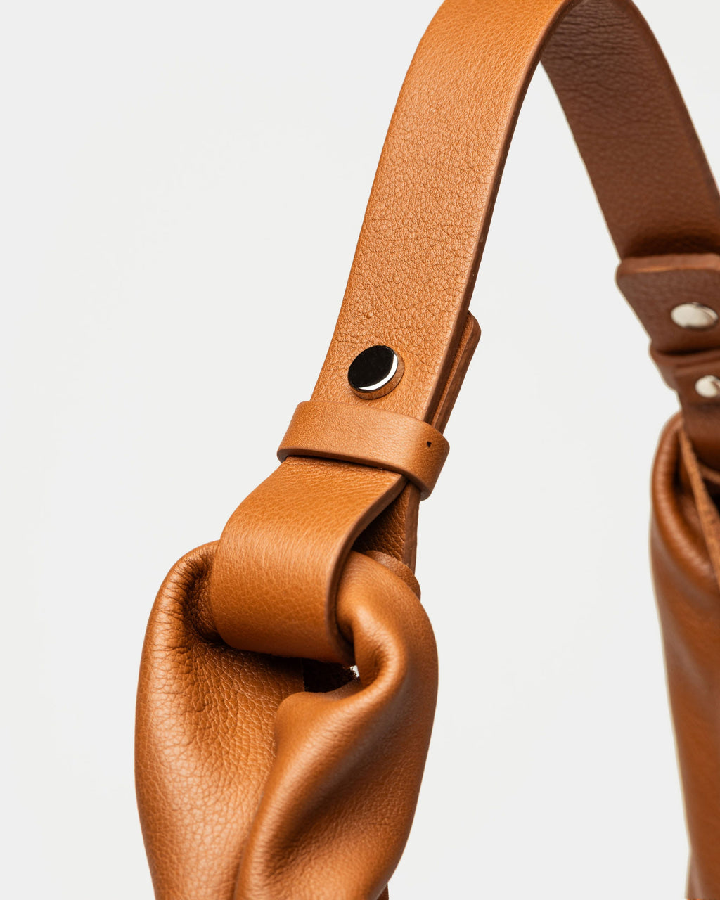 Cartera al hombro The Shopping en cuero graneado