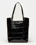 Shopper The Icon en cuero grabado big croco