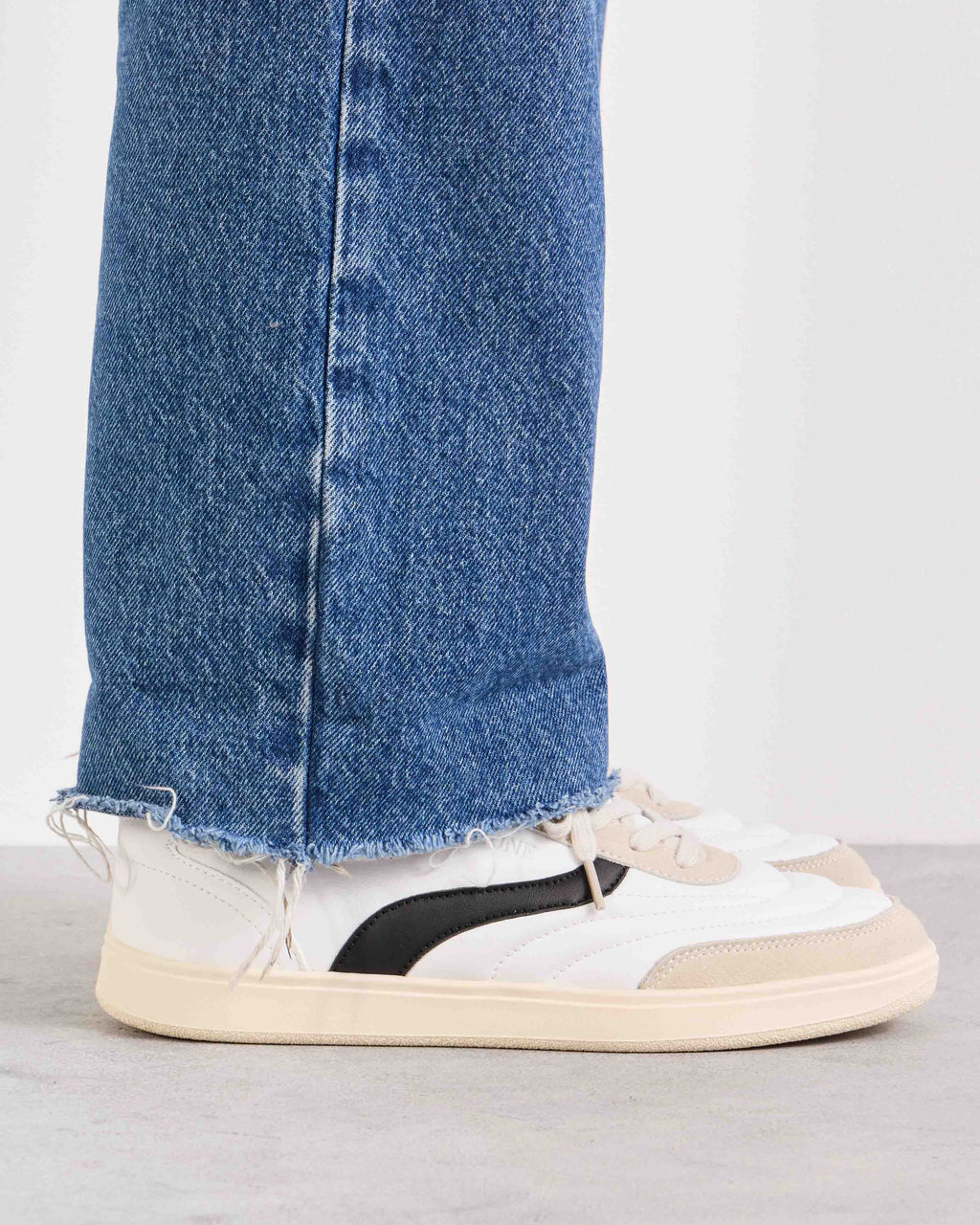 Sneaker Georgia en textil y gamuza