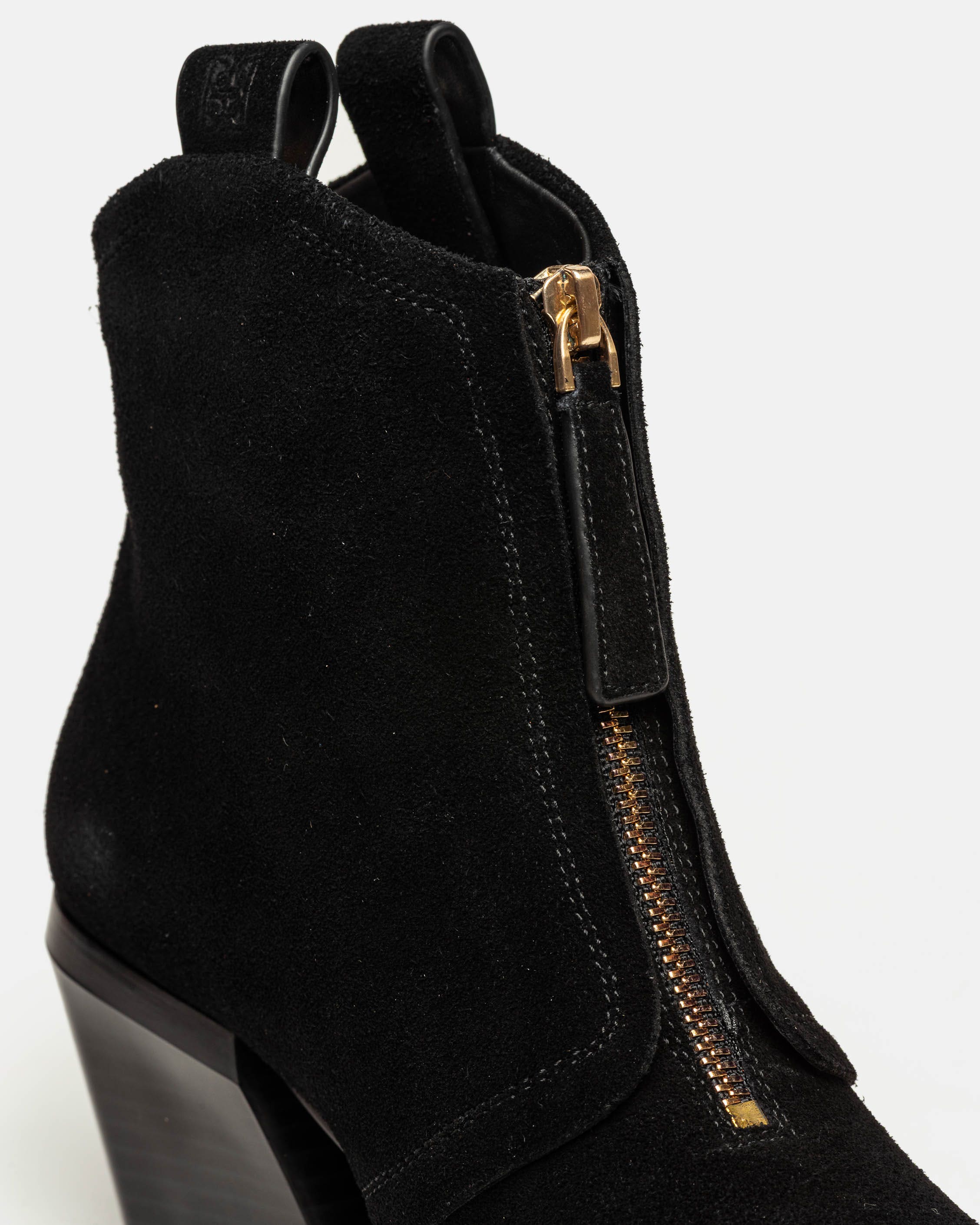 Bota caña baja Eleanor en gamuza