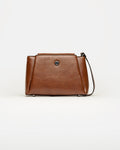 Bandolera Raix en efecto cuero liso