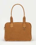Bolso Capri en cuero gamuza