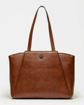 Shopper Raix en efecto cuero liso