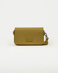 Bandolera The Flap Penny en efecto cuero graneado