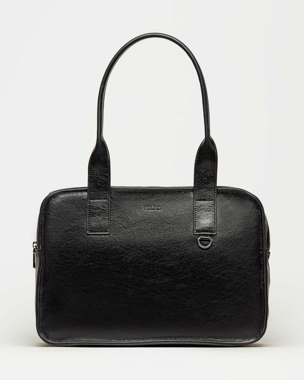 Bolso Capri en cuero arrugado