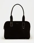 Bolso Capri en cuero gamuza