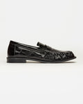 Mocasín Hans en cuero snake
