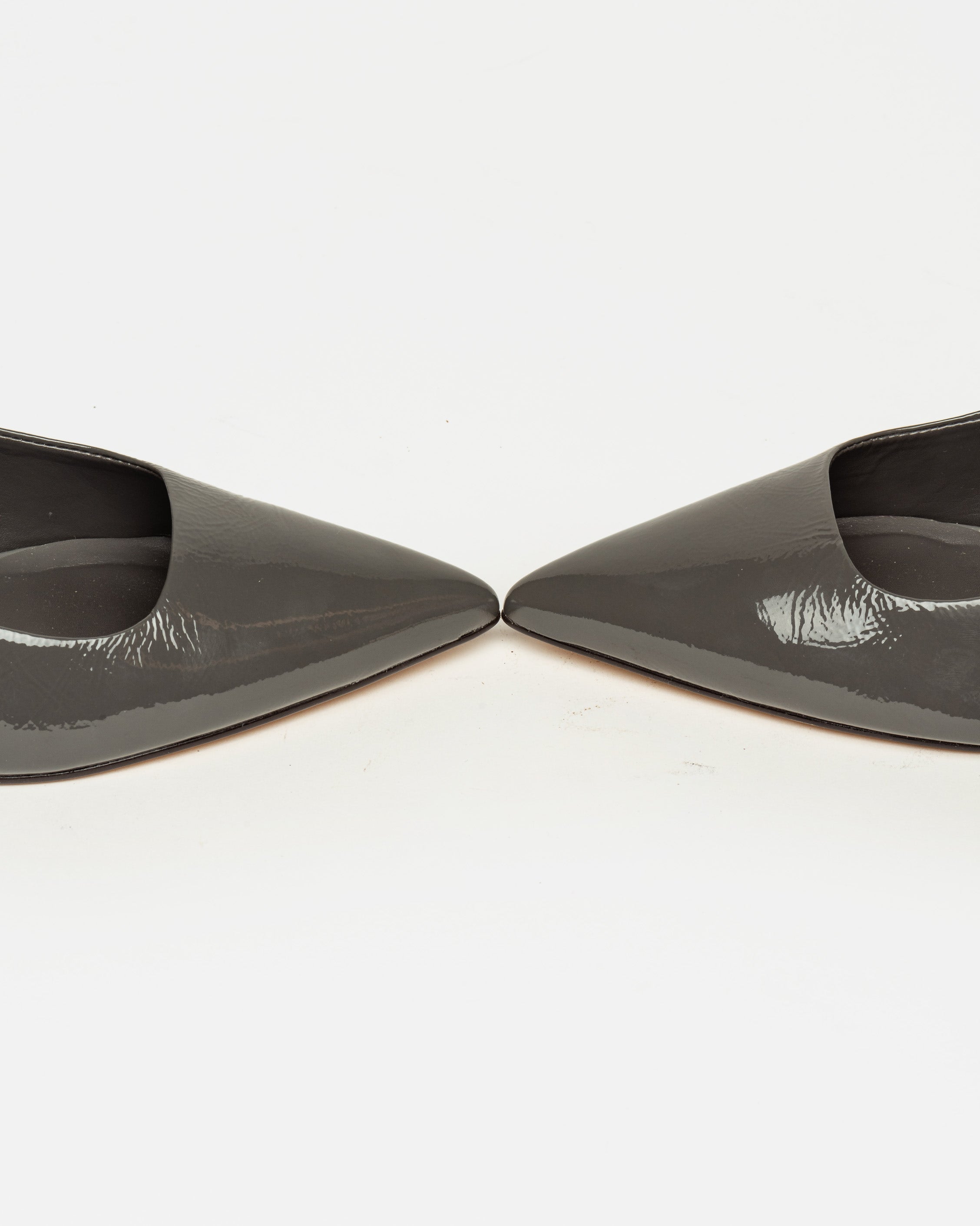 Stiletto Marga en cuero gloss